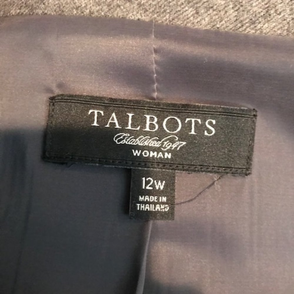 Talbots One Button Wool Blazer Jacket - image 7